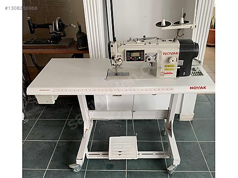 NOVAK OTOMATİK İPLİK KESMELİ BÜYÜK MASURALI ZİGZAG MAKİNASI