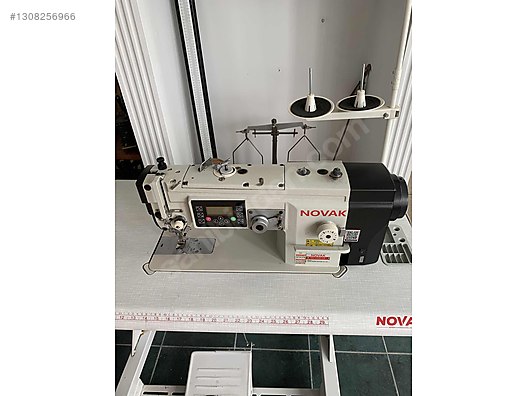 NOVAK OTOMATİK İPLİK KESMELİ BÜYÜK MASURALI ZİGZAG MAKİNASI