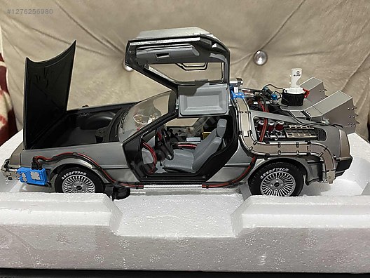 Hot Wheels Elite Back to the Future Delorean 1:18 on sahibinden