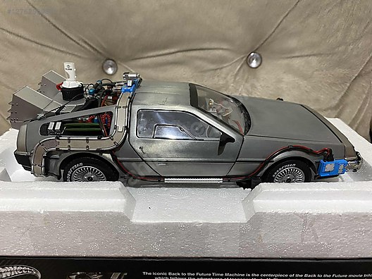 Hot Wheels Diecast Model 1:18 DMC Araba - 1276256980