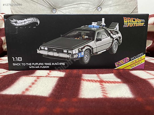 Hot Wheels Elite Back to the Future Delorean 1:18 on sahibinden