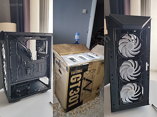 Asus TUF GT301 ARGB Temperli Cam Mid-Tower ATX Bilgisayar Kasası - Kasa ve Tüm Masaüstü Bilgisayar Donanımları sahibinden.com'da