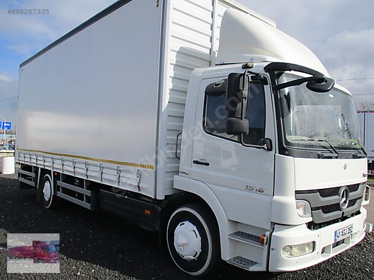 mercedes benz atego 1518 meydandan ilk el sifir kayar perdeli kasa 7 50 boy 2014 1518 at sahibinden com 899257335