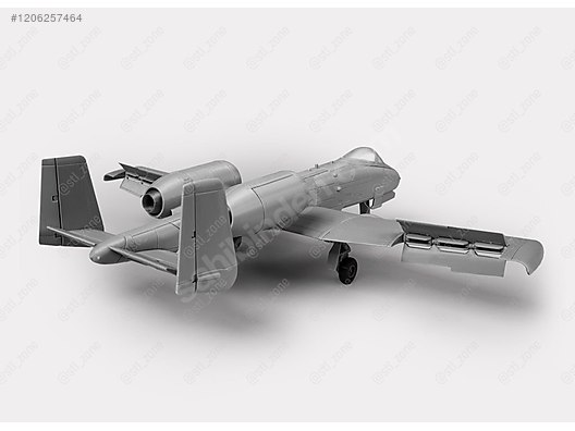 1/48 A-10 Thunderbolt-II Savaş Uçağı Model Maketi - Plastik Hava