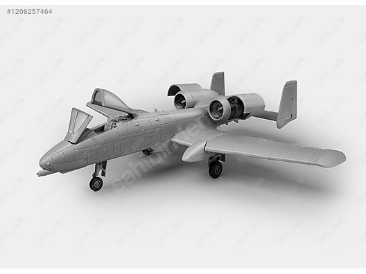 1/48 A-10 Thunderbolt-II Savaş Uçağı Model Maketi - Plastik Hava