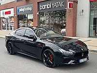 2022 MASERATI GHIBLI FERMAS GT 330 BG SİYAH KIRMIZI S.EGSOZ #1268257551