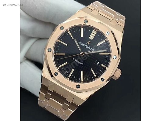 Audemars Piguet AUDEMARS P GUET ROYAL OAK BLACK ROSE GOLD OTOMAT K 2024 sahibinden da 1209257644