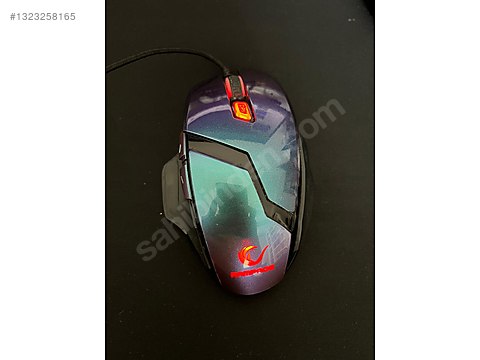 Rampage SMX-R7S Metalik Mavi 10000 Dpi Makrolu Oyuncu Mouse on