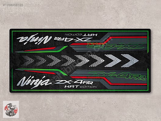KAWASAKİ NİNJA ZX4RR KRT EDİTİON 230CM-120CM MOTOSİKLET HALISI