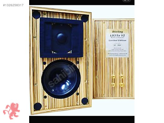 Stirling LS3/5a V2 LTD. - AB-2 Bass Extenders Hoparlör - İkinci El