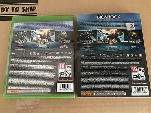 Bioshock Complete Collection Ps4 2 disk sahibinden.comda - 1311258333