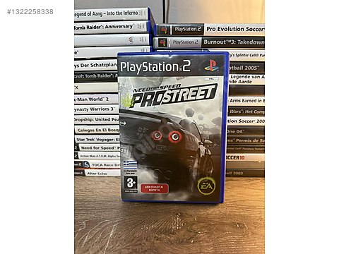 Need for Speed ProStreet Orijinal ps2 oyun on sahibinden.com