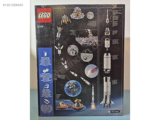 KAPALI KUTU LEGO Ideas 21309 NASA Apollo Saturn V sahibinden.comda