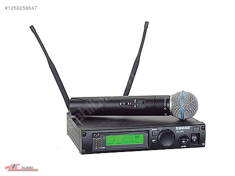 SHURE ULX P24 / B 58 EL TİPİ TELSİZ MIKRAFON 662-694 MHZ