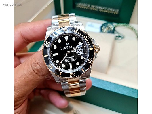 Rolex Rolex Submariner 18 K Gold Plated V7 Swiss Made S f r Ful Set sahibinden da 1212258725