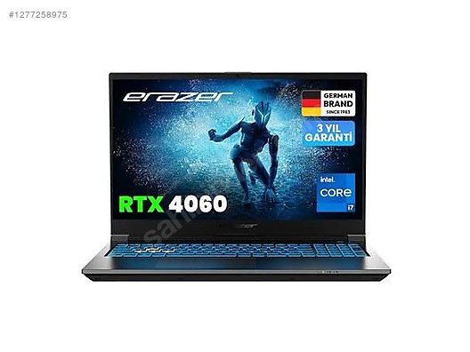 İkinci El ve Sıfır Alışveriş / Oyunculara Özel / Oyun Bilgisayarı / Oyuncu Laptop / Erazer