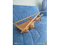 el yapımı kağnı (Öküz arabası)