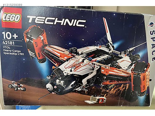 Lego vtol ağır kargo uzay gemisi SIFIR kapalı kutu on sahibinden