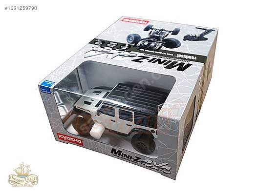 RC CAR - KYOSHO MINI-Z 4x4 SERİSİ JEEP WRANGLER RUBICON BEYAZ