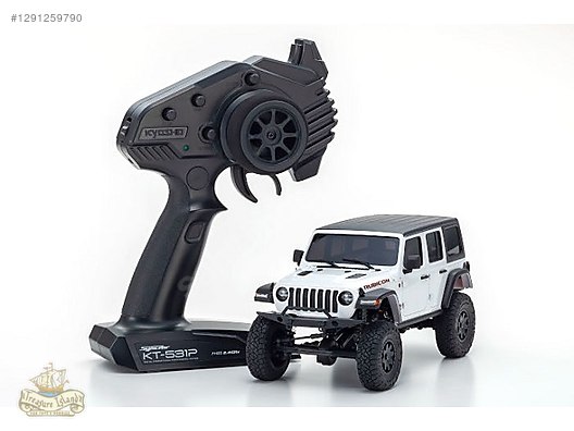 RC CAR - KYOSHO MINI-Z 4x4 SERİSİ JEEP WRANGLER RUBICON BEYAZ