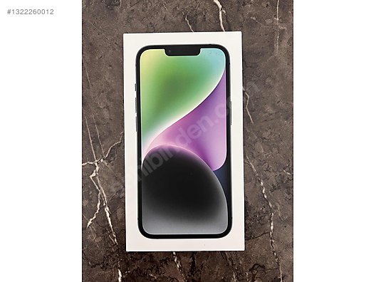 Apple / iPhone 14 / iPhone 14, Midnight, 256GB, Hatasız on