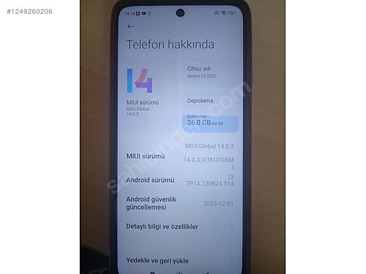İkinci El ve Sıfır Alışveriş / Cep Telefonu & Aksesuar / Cep Telefonu / Xiaomi / Redmi 10 2022
