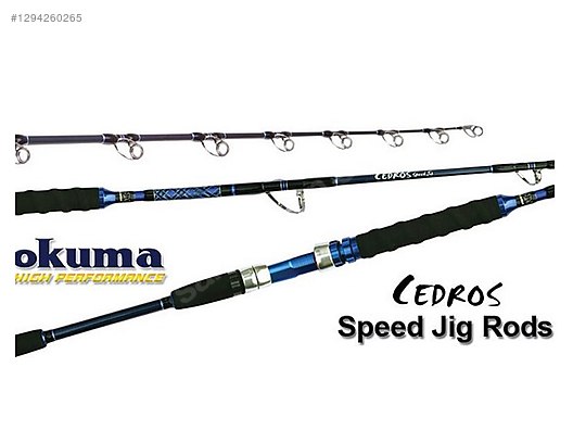 Kamış & Aksesuarlar / SIFIR OKUMA CEDROS JİG KAMIŞI - 180 CM - 100