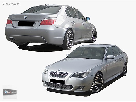BMW E60 M TECH ÖN ARKA TAMPON YAN MARŞPİYEL SETİ #1264260493