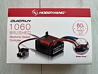 HobbyWing QuicRun 1060 60A Fırçalı ESC