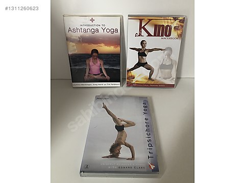 Çeşitli Yoga DVD'leri (Kino MacGregor Ashtanga - Edward Clark