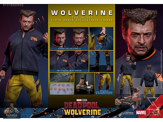 ホットトイズ　WOLVERIN TVA JAKET ホットトイズ WOLVERIN TVA JAKET Wolverine (Jacket Version) Sixth