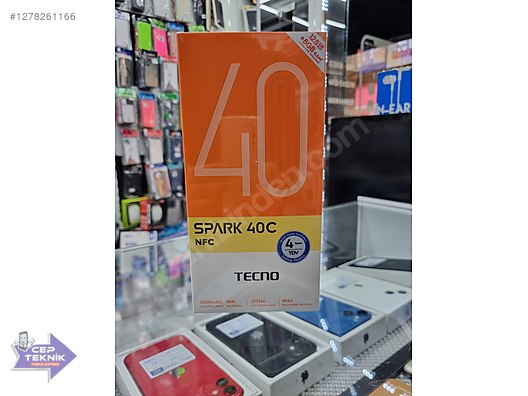 İkinci El ve Sıfır Alışveriş / Cep Telefonu & Aksesuar / Cep Telefonu / Tecno / Spark 40C