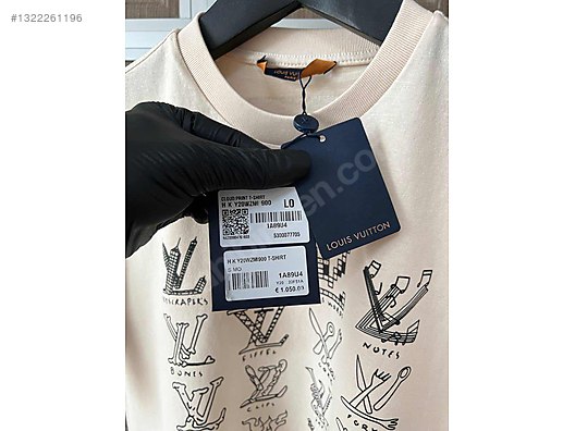 İthal Louis Vuitton Tshirt sıfır etiketli - Louis Vuitton Erkek