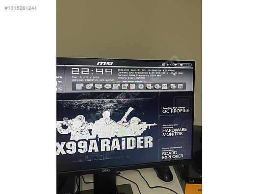 PC-OEM / MSI X99A RAIDER X99 + i7 6800k Combo sıfır on sahibinden