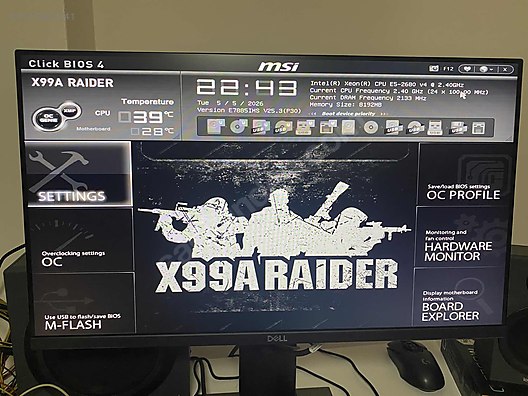 PC-OEM / MSI X99A RAIDER X99 + i7 6800k Combo sıfır on sahibinden
