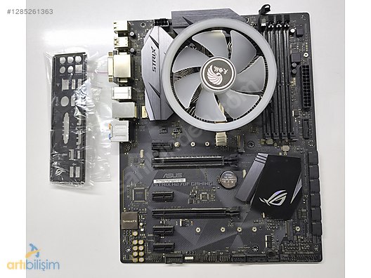 Asus ROG STRIX H270F GAMING Anakart İ7-6700 RGB Fan sahibinden