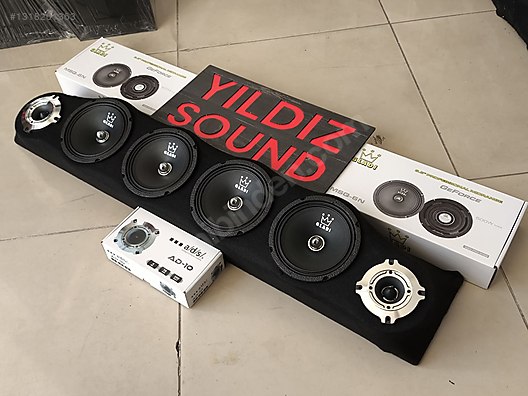 Hoparlör / Midrange / Gladi 16 cm Pandizot Set Takim Komple Sifir