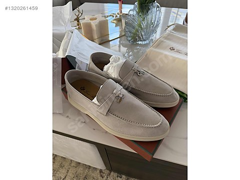 Loro Piana Summer Walk Grey 38,5 - Spor Ayakkabı - 1320261459