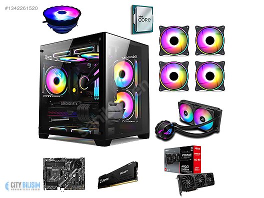 Intel Core i7 Zeiron Oyuncu Masaüstü Bilgisayar - 1342261520