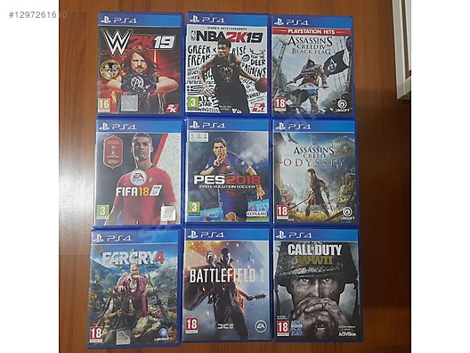 9 ADET PS4 OYUN on sahibinden.com - 1297261610