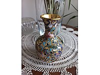 CLOISONNE Mineli vazo