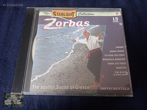 ZORBAS CD* THE SOULFUL SOUND OF GREECE - Müzik CD leri Alışverişte