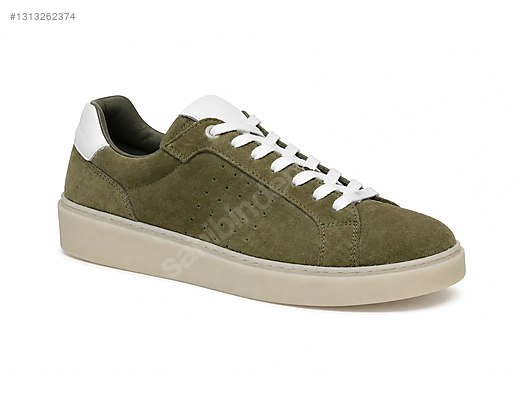 İnci Respon 5FX Yeşil Erkek Deri Sneaker - Erkek Günlük Ayakkabı