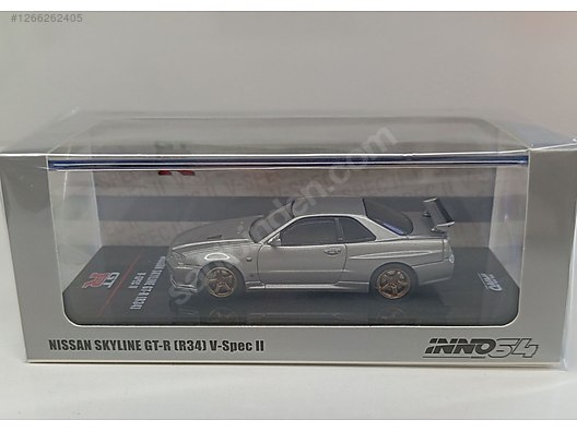 R34 Vspec 2 MINI GT Nissan Skyline GT-R (R34) V-Spec II