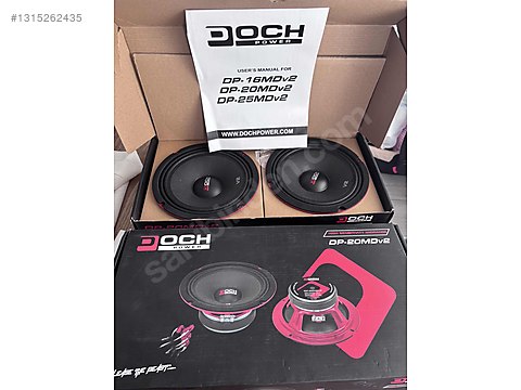 Hoparlör / Midrange / Doch power v2 160 rms 2 takım sahibinden