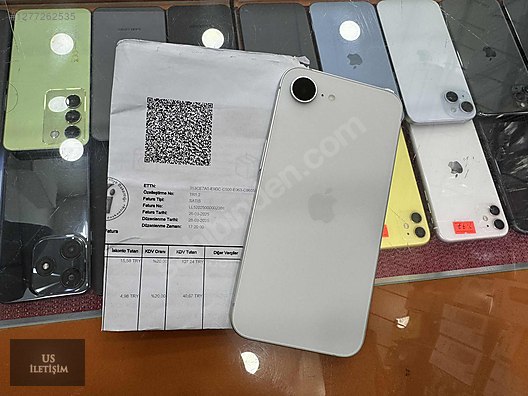 Resim Apple iPhone 16e İkinci El TR | 128 GB | Beyaz İkinci El US İLETİŞİMDEN İPHONE 16E 18AY GARANTİLİ SIFIR GİBİ PİL%100