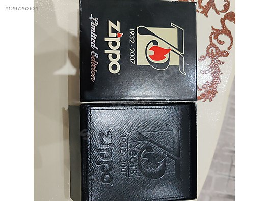 75.yıl Zippo özel seri - Çakmak çeşitleri alışverişte ilk adres
