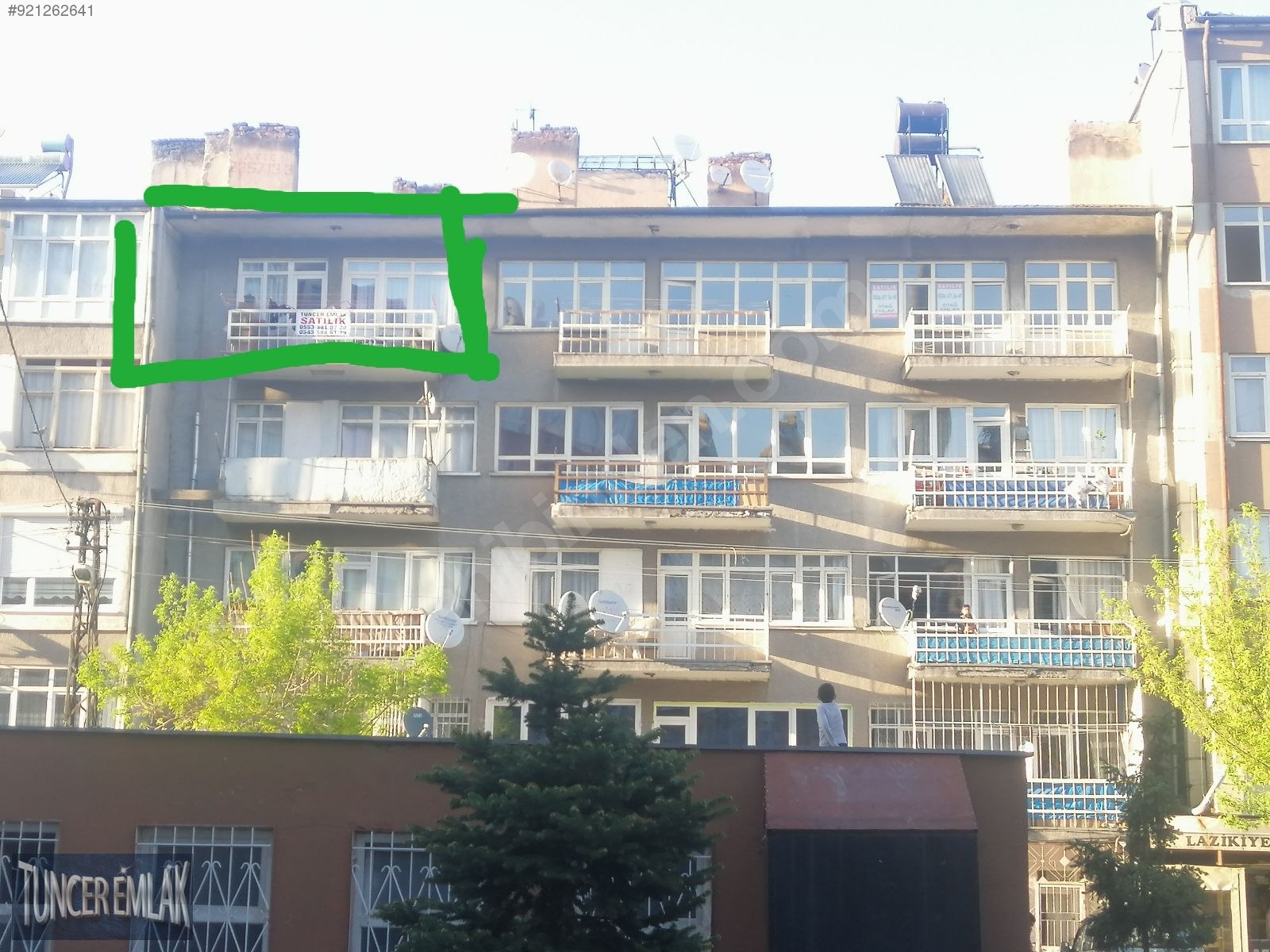 Kayseri Merkez de Tramvaya Yakın 2+1 Güney Cephe Daire Satılık Daire