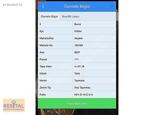 AKÇALAR'da 4500 m2 EV ve BESİ ÇİFLİĞİ