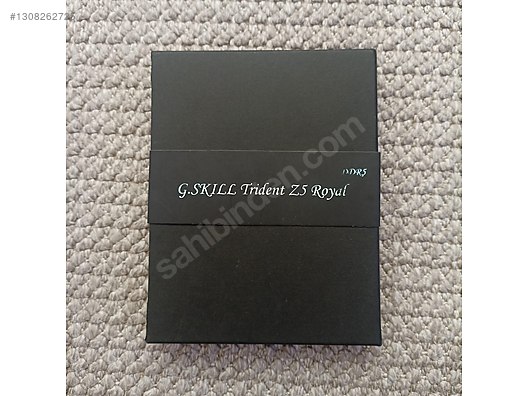 GSKILL 64GB (2x32GB) TRIDENT Z5 ROYAL DDR5 6400MHz CL32 sahibinden